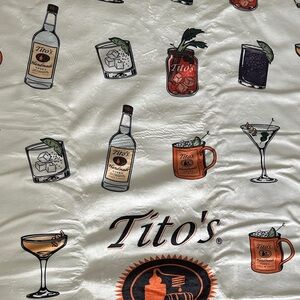 Tito's Vodka Themed Beach Towel